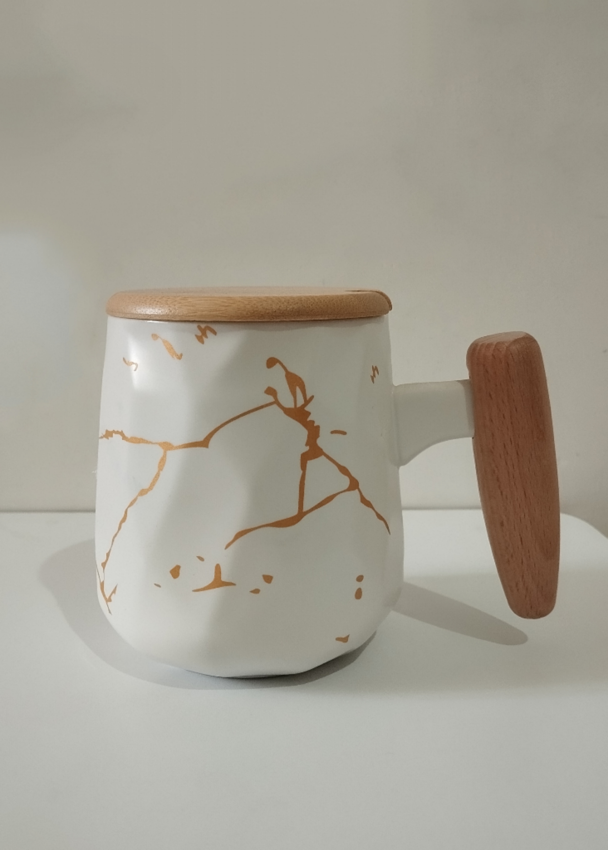 ماگ دست چوبی